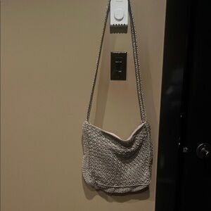 Elegant Tan Shoulder Bag By Fiona